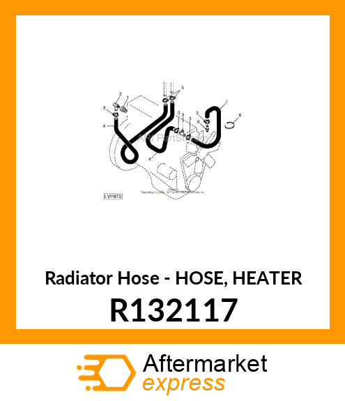 Radiator Hose R132117