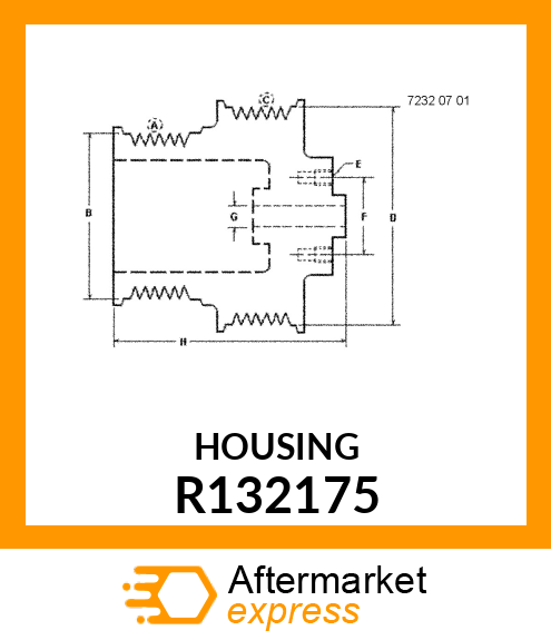 PULLEY, FAN R132175