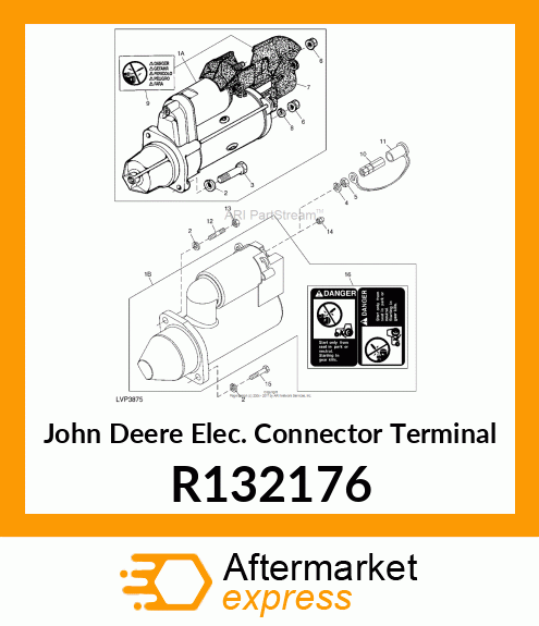 ELEC. CONNECTOR TERMINAL, TERMINAL, R132176