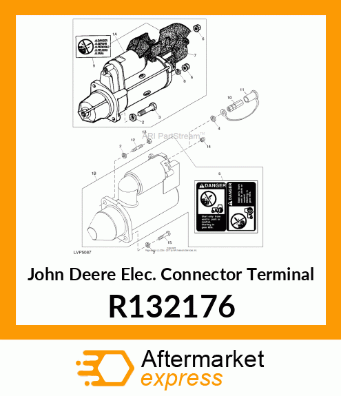 ELEC. CONNECTOR TERMINAL, TERMINAL, R132176