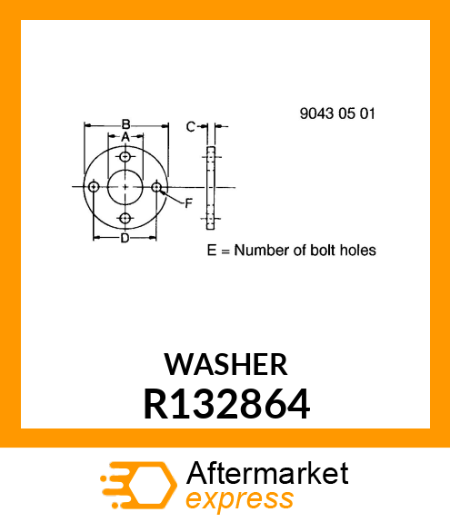 Washer R132864