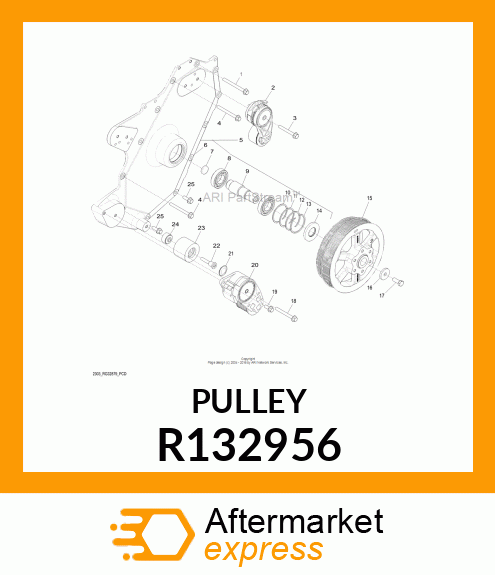 PULLEY R132956