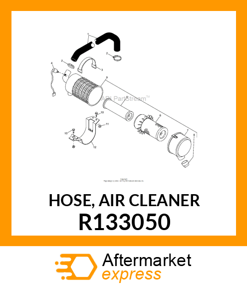 HOSE, AIR CLEANER R133050