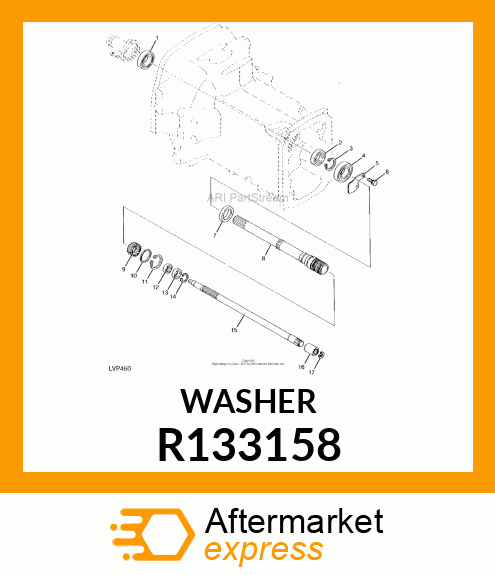 WASHER R133158