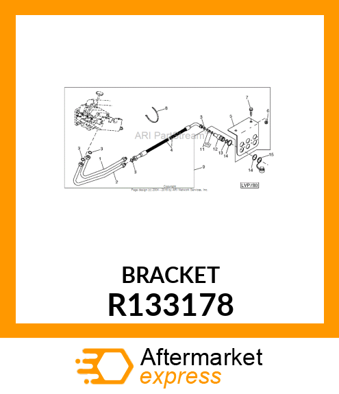 BRACKET, MID R133178