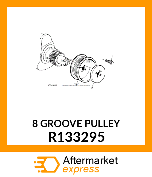 PULLEY R133295