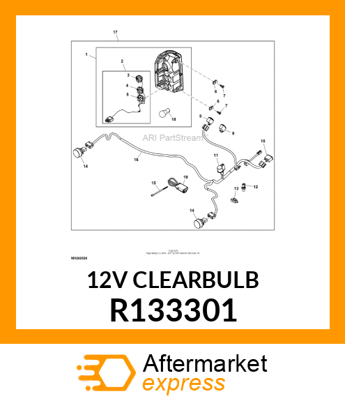 BULB, LAMP R133301