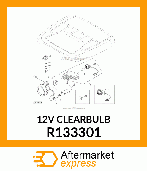 BULB, LAMP R133301