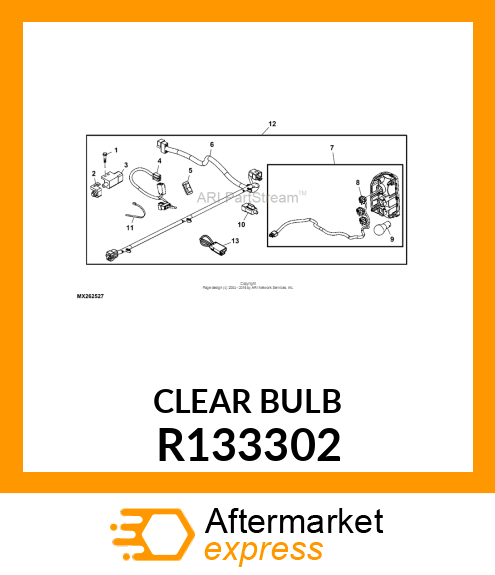 BULB, LAMP R133302