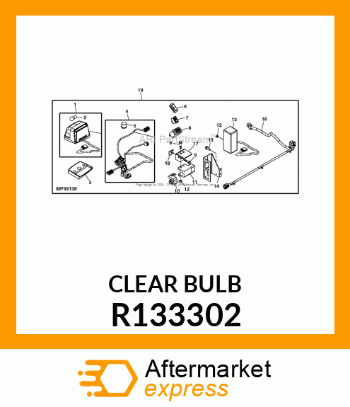 BULB, LAMP R133302