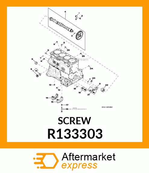 SHAFT KEY R133303