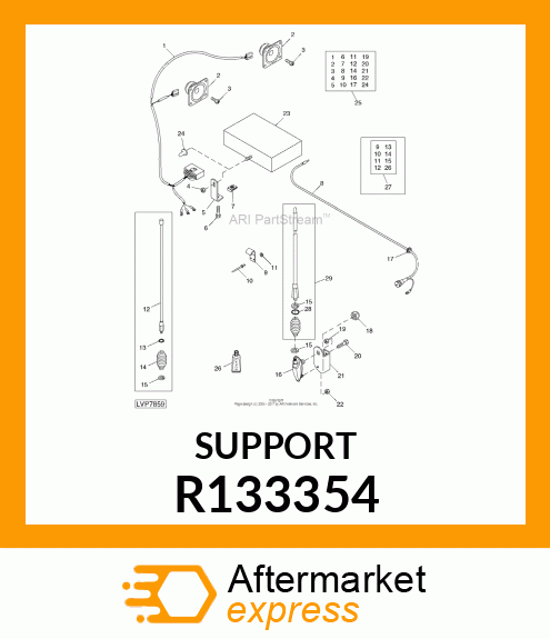 MOUNT, RADIO R133354