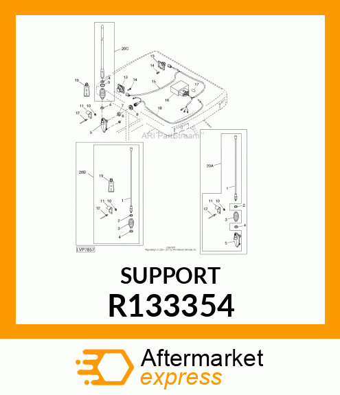 MOUNT, RADIO R133354