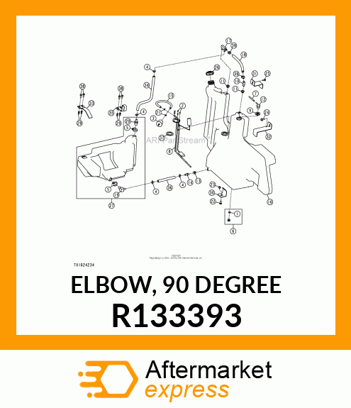 ELBOW, 90 DEGREE R133393