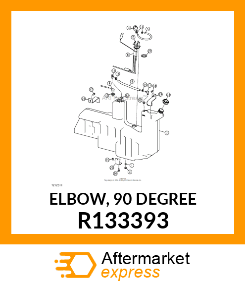 ELBOW, 90 DEGREE R133393