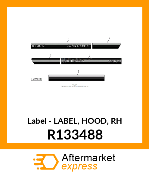 Label R133488