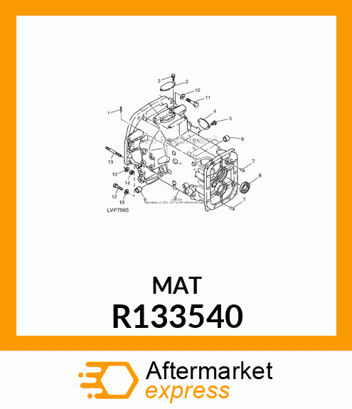 GASKET, GASKET R133540