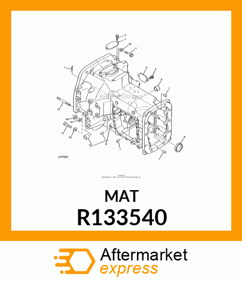 GASKET, GASKET R133540