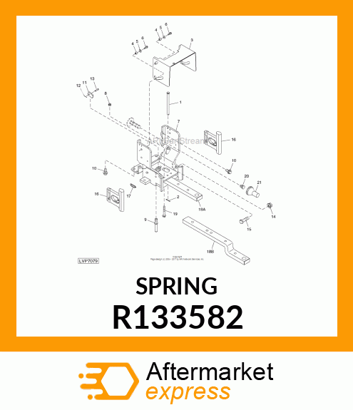 EXTENSION SPRING R133582