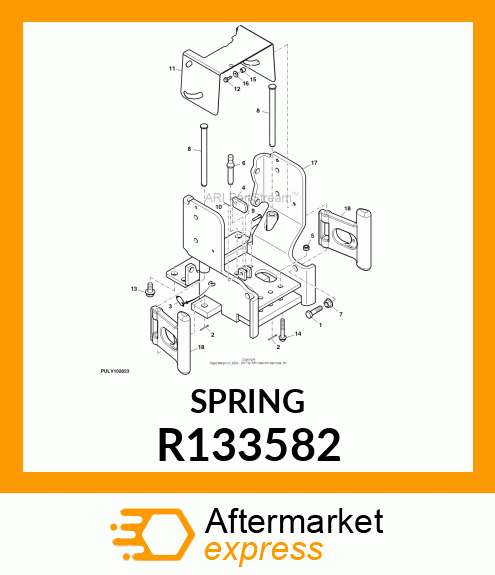 EXTENSION SPRING R133582