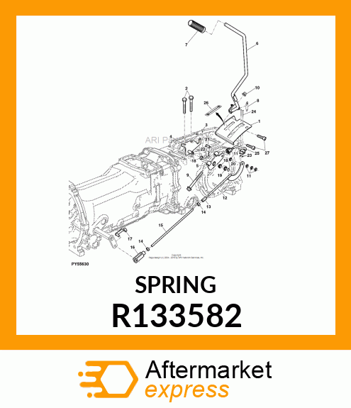 EXTENSION SPRING R133582