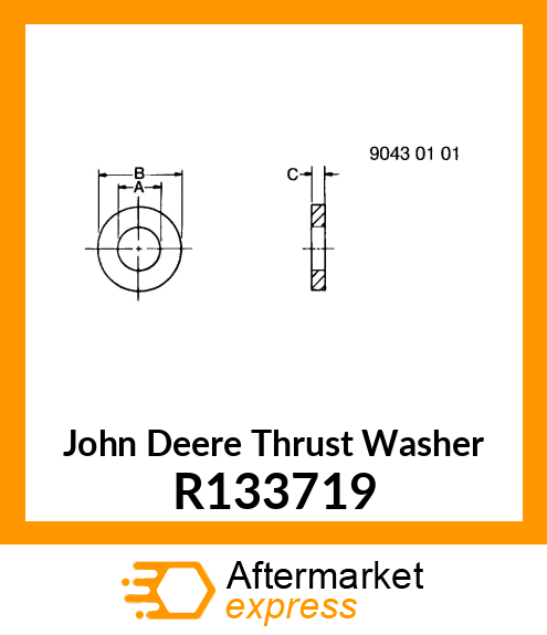 THRUST WASHER R133719