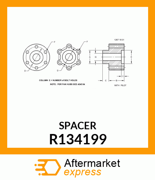 SPACER R134199