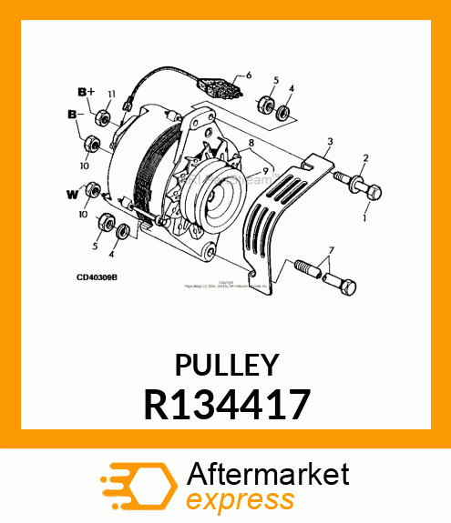 PULLEY R134417