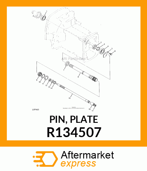 PIN, PLATE R134507