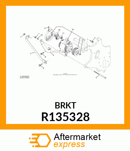 BRACKET R135328