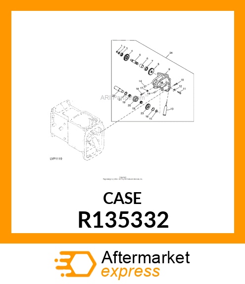 CASE R135332