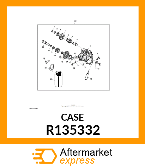 CASE R135332
