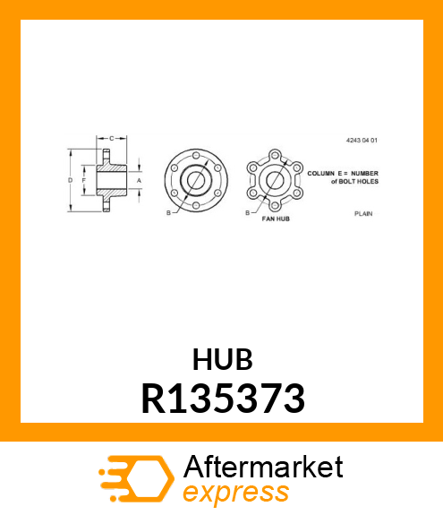 HUB R135373
