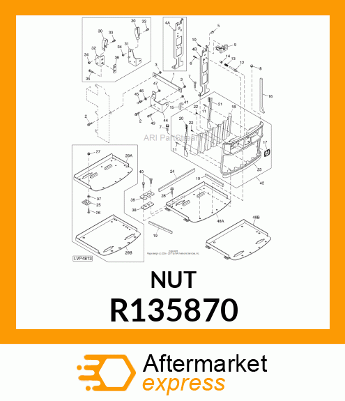 NUT, SPECIAL (M6 TINNERMAN) R135870