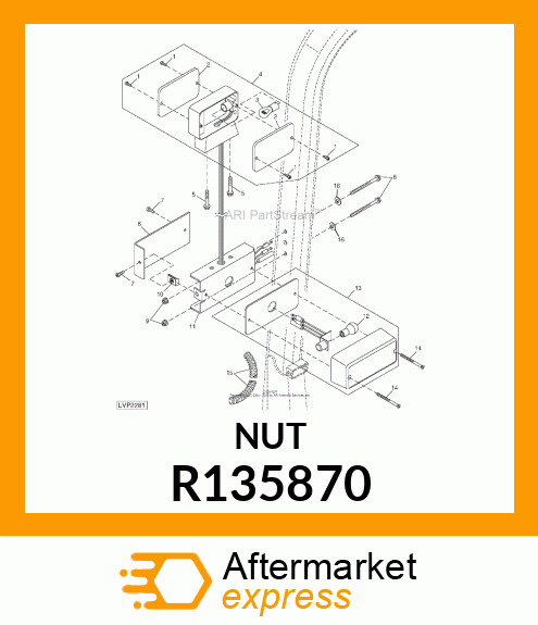 NUT, SPECIAL (M6 TINNERMAN) R135870