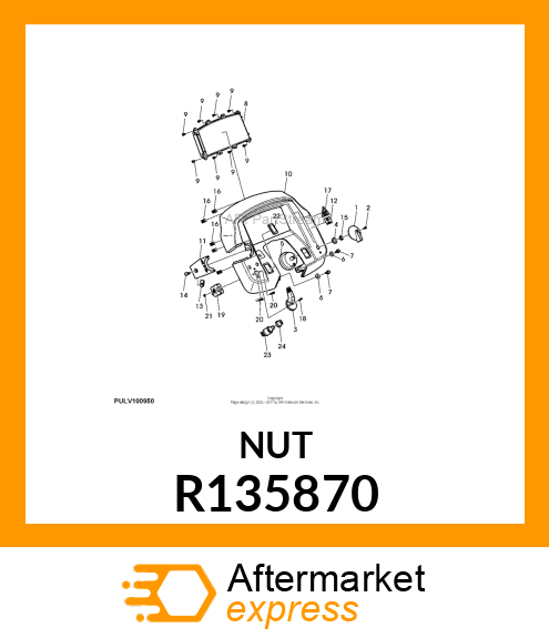 NUT, SPECIAL (M6 TINNERMAN) R135870