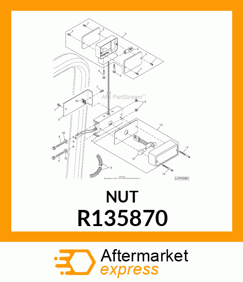 NUT, SPECIAL (M6 TINNERMAN) R135870