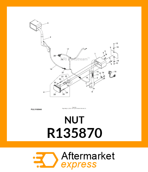 NUT, SPECIAL (M6 TINNERMAN) R135870