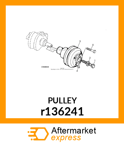 PULLEY r136241