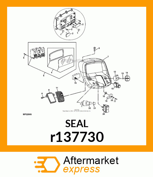 LENS KIT, ANTI r137730