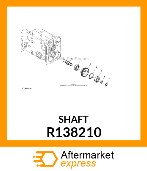 SHAFT R138210