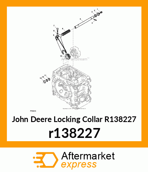 DIFFERENTIAL LOCKING COLLAR r138227