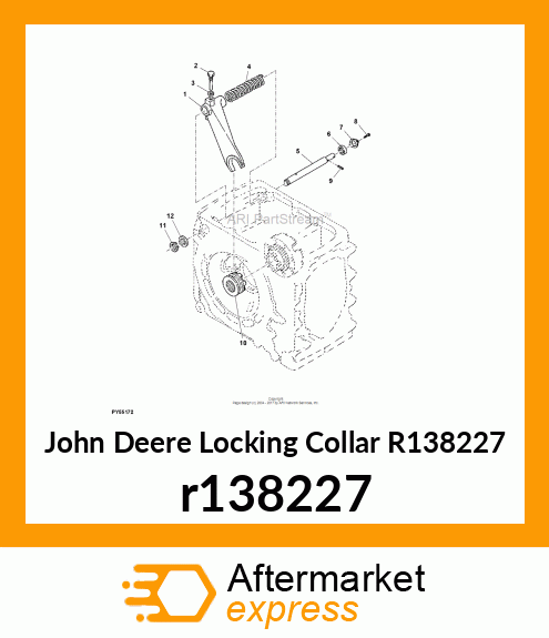 DIFFERENTIAL LOCKING COLLAR r138227