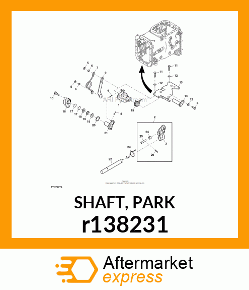 SHAFT, PARK r138231