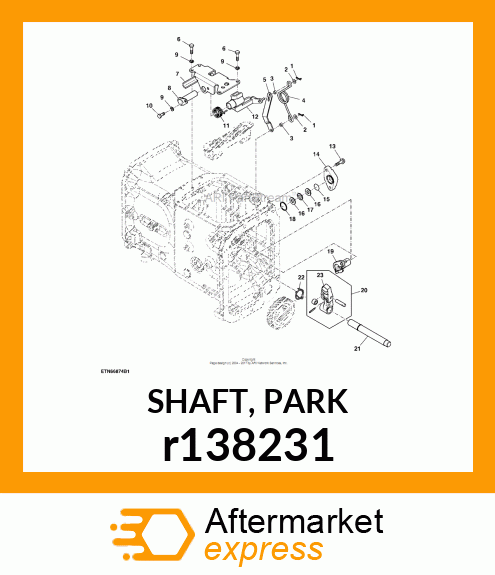 SHAFT, PARK r138231