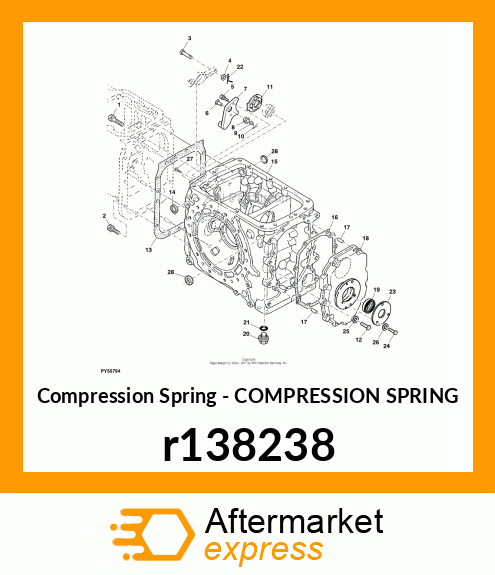 COMPRESSION SPRING, RELIEF r138238