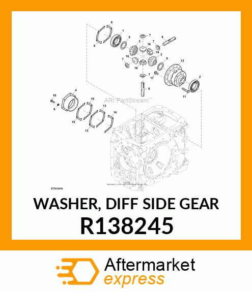 WASHER, DIFF SIDE GEAR R138245