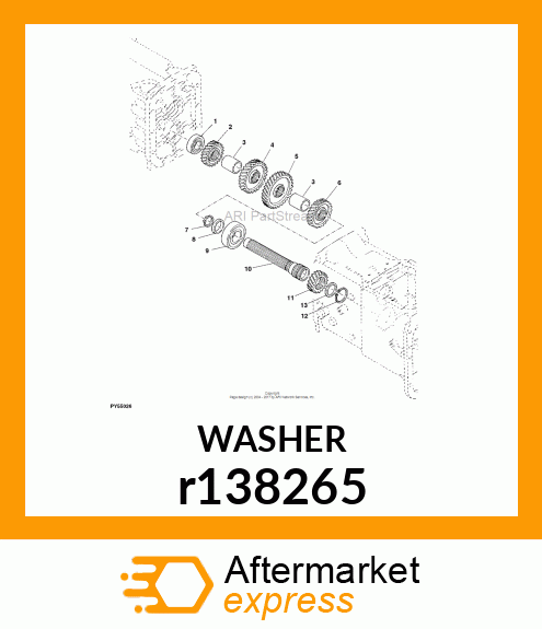 WASHER r138265