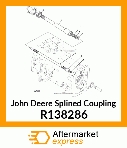 COUPLING, PTO R138286