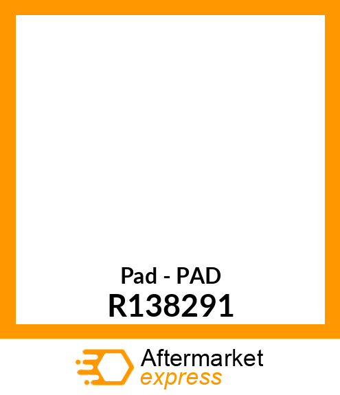 Pad - PAD R138291